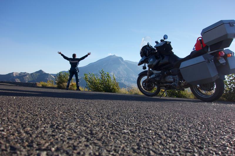 The back end of Mount St. Helens