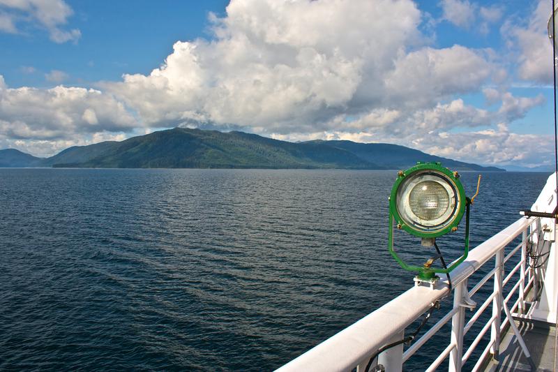 Original tent location on the M/V Columbia Alaska Marine Highway