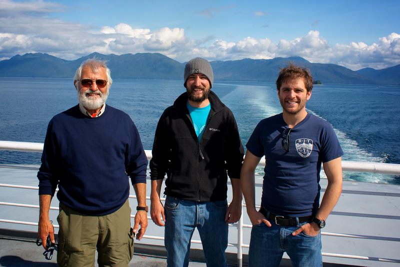 Steve Gregg and Jared -- M/V Columbia Alaska Marine Highway