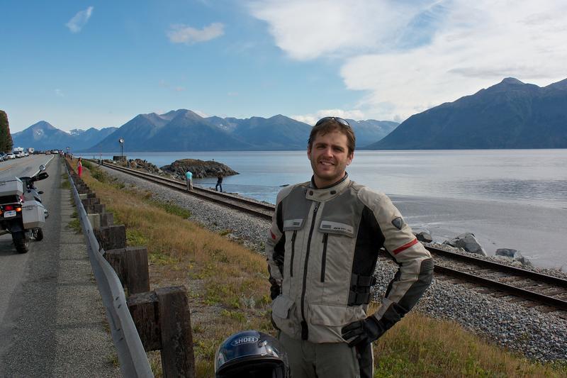 Standing by the turnagain arm.