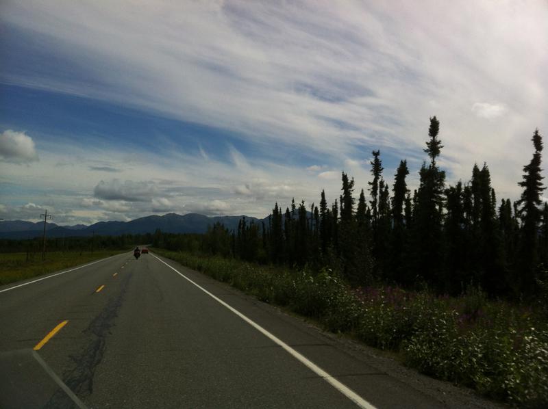 Riding the Sterling Highway 