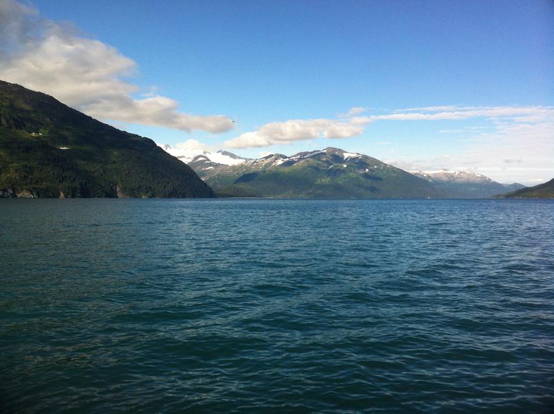 The Whittier Passage Canal, Whittier Alaska