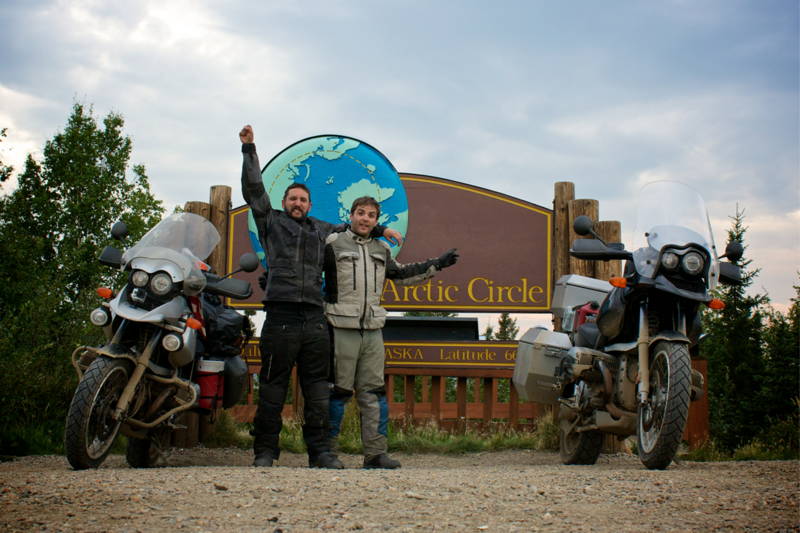 Dalton Highway Arctic Circle Sign