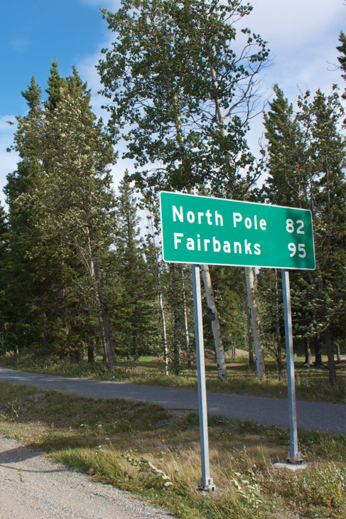 North Pole Sign