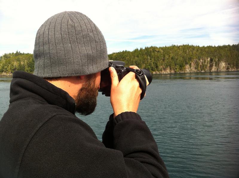 Gregg getting a picture. -- Alaska Marine Highway