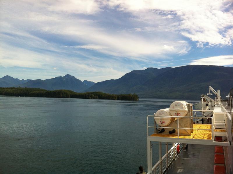 Mountain views -- Alaska Marine Highway