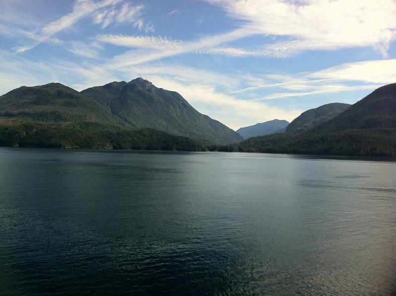 Mountain and water views