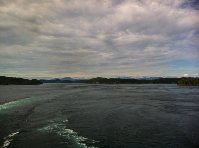 Mountain views -- Alaska Marine Highway