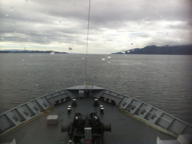 M/V Columbia Bow -- Alaska Marine Highway