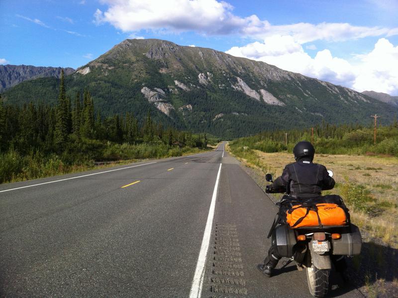 Glenn Highway - Gregg and His Motorcycle