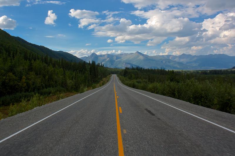 Glenn Highway Riding North to Tok