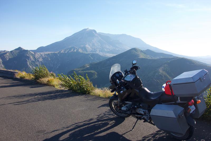 Isabelle and Mt. St. Helens