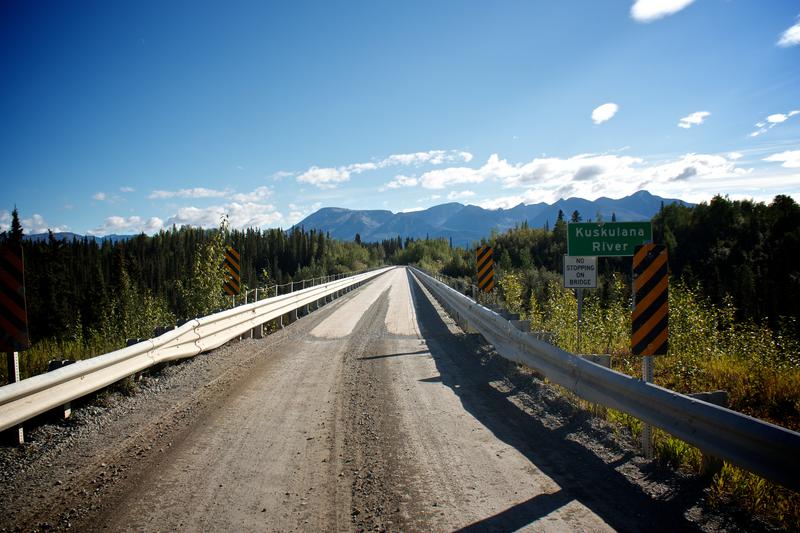 The Kuskulana River Crossing